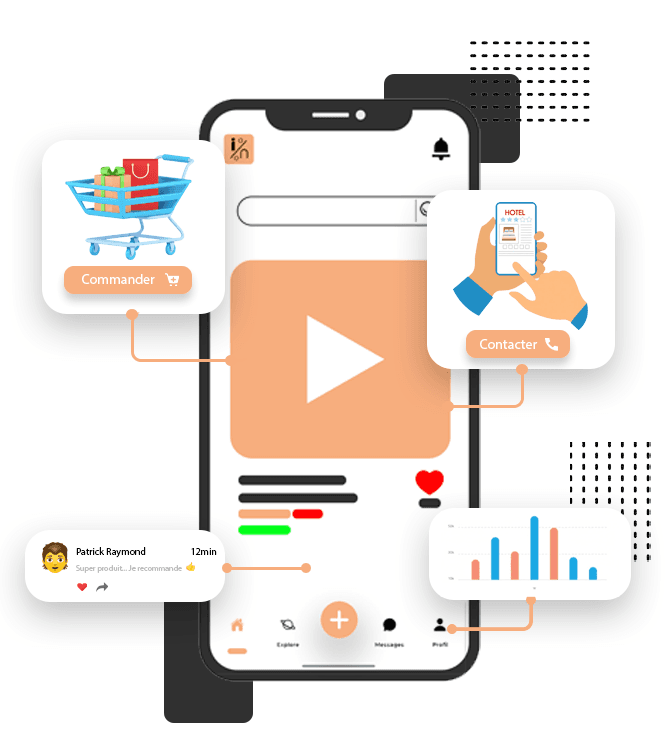 Aperçu de l'application Marketplace Paris